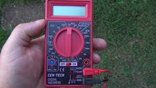 DIY- Simple Way To Test Your Battery With A Multimeter