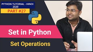 Set Type in Python | Python Set | Python Tutorial #27