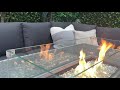 Euro Garden and Home, Tuscany L-Corner Fire Charcoal, Outdoor Garden Furniture, Belfast