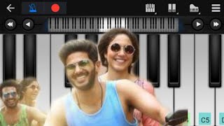 Kanave Nee Naan | Kannum Kannum Kollaiyadithaal | Easy Mobile Piano Tutorial | Perfect Piano