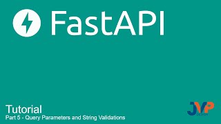 Fast API Tutorial, Part 5: Query Parameters and String Validation
