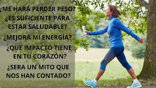 ¿Cómo Bajar de Peso Caminando todos los días? (FUNCIONA)