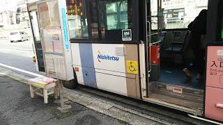 西鉄バス 西鉄タクシー 2754 8番青葉車庫行き。