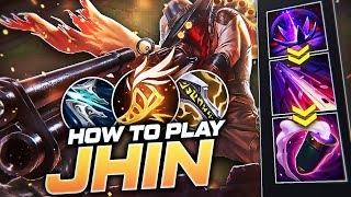 HOW TO PLAY JHIN & CARRY | Build & Runes | Season 12 Jhin guide | League of Legends