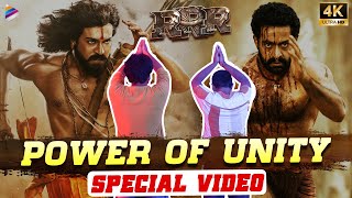 RRR - The Power of Unity | RRR Movie Release Special Video 4K | Jr NTR | Ram Charan | SS Rajamouli