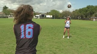 Palmetto High girls' flag football back on the hunt for 2nd-consecutive state title