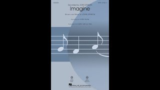 Imagine (SATB Choir) - Arranged by Kirby Shaw