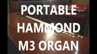 Hammond M3 Portable Organ with B3 Percussion, 1/4\