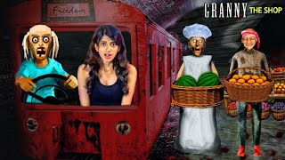 Mad Granny Goes Shopping in Granny The Shop