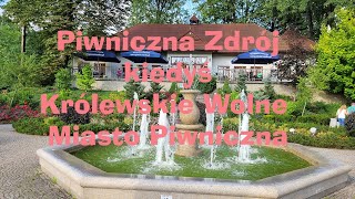 Piwniczna Zdrój. Królewskie Wolne Miasto Piwniczna. Pijalnia artystyczna. Odwiert Piwniczanka.