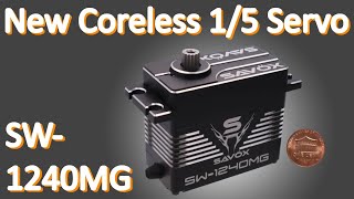 New Coreless 1/5 Servo(SW-1240MG)