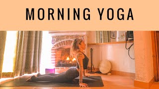 Morning Yoga - Heart Opening \u0026 Detoxing Full Body Flow || 30 minutes