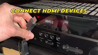 Yamaha AV Receiver: How to Connect HDMI Devices