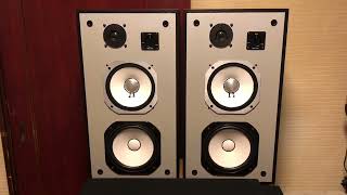 オーディオ試聴動画 JBL LE8T-H使用パッシブラジエーター自作スピーカー TRIO 真空管レシーバー WX-110 ①