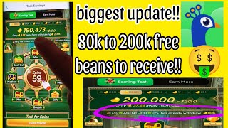 TAKA live BIGGEST Update Task Spin Wheel up to 80,000 beans free to receive/newest Launch 😳🤑