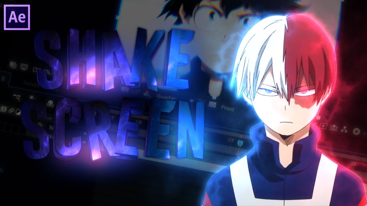 After Effects Tutorial Amv Shake Screen Youtube