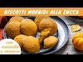 Biscotti morbidi alla zucca