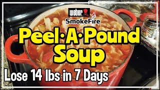 Smoked Peel a Pound Soup | Lose 14 lbs in 7 Days | BBQ Champion Harry Soo SlapYoDaddyBBQ.com