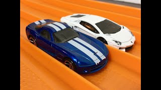RACE: SRT Viper vs Lamborghini Aventador - Hot Wheels