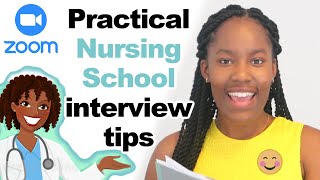 Nursing School interview tips (Interview preparation)
