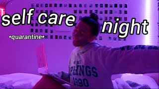my self care night routine
