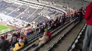 St James Park Newcastle Away End View