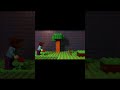 massive sword vs tree minecraft stop motion animation part2 shorts minecraft animation