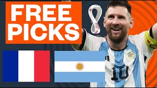 Argentina vs France Best Bets | World Cup 2022 | Match Predictions