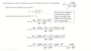 STEP Support Programme Foundation Assignment 1