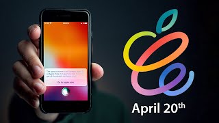 Apple Event on April 20th, and Siri Leaked It!