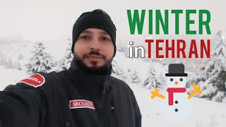 ❄️ تهران بالاخره برف اومد ☃️