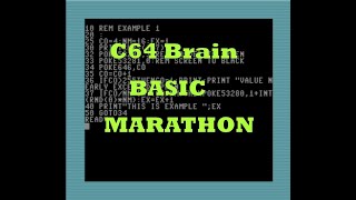 Commodore 64 Basic Marathon