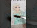 beautiful Elsa drawing #art#shorts#creative aradhya🥳🥳😘🎨👋👋❤️⭐❤️♥️🌺🥳