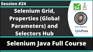 Selenium Java Training - Session 24 -  Grid, Properties (Global Parameters) and SelectorsHub Addon