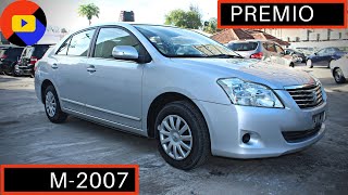 Toyota Premio 2007 model in silver colour now available at harab motors tz