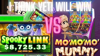Spooky Link GHOST vs YETI Slots Head to Head Which One PAID?