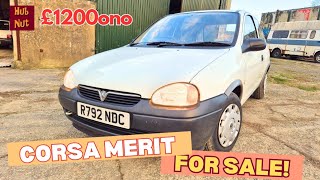 Buy this Vauxhall Corsa B! 1.2 Merit walk around and test drive