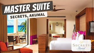 Romance Master Suite Ocean Front | Secrets Akumal Riviera Maya | Full Walkthrough Room Tour 4K