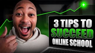 How To Succeed at ONLINE SCHOOL (my 3 "expert" tips & 2 bonus tips) | Tips To Succeed Online