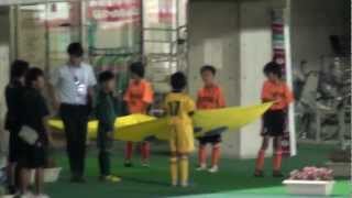 2012.8.12 アウェイ遠征　ＦＣ岐阜ＶＳ草津　選手入場