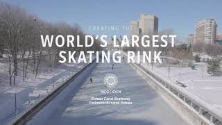 Maintaining the World's Largest Skating Rink | The Rideau Canal Skateway