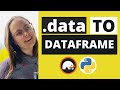 How To Convert a .data File to a Pandas Dataframe with Python