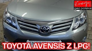 Montaż LPG Toyota Avensis 1.8 147KM 2014r w Energy Gaz Polska na auto gaz BRC SQ 32 OBD