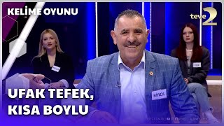 Ufak Tefek, Kısa Boylu | Kelime Oyunu