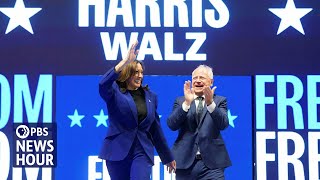 Harris and Walz barnstorm Georgia and sit down for 1st interview