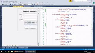 WPF & MVVM 08 Implementing find operation using ViewModel