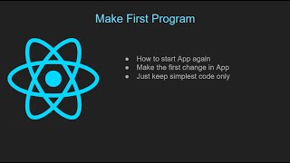 React native tutorial in hindi #3 Make First Program
