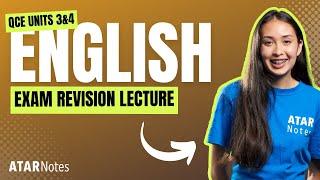 QCE English 3\u00264 Exam Revision Lecture 2024