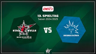 Starbulls Rosenheim vs. Dresdner Eislöwen - Game Highlights