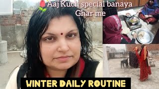 आज देखो क्या बनाया घर में // सबसे special चीज winter की #artinatural #wintervlogs